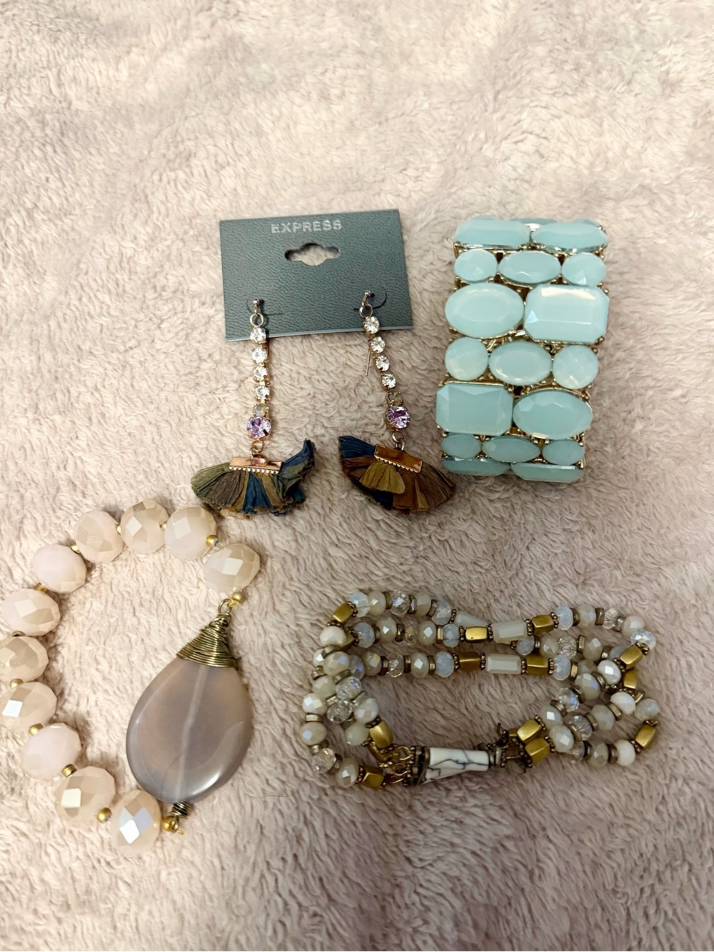 Bracelet Earrings Jewelry bundle set